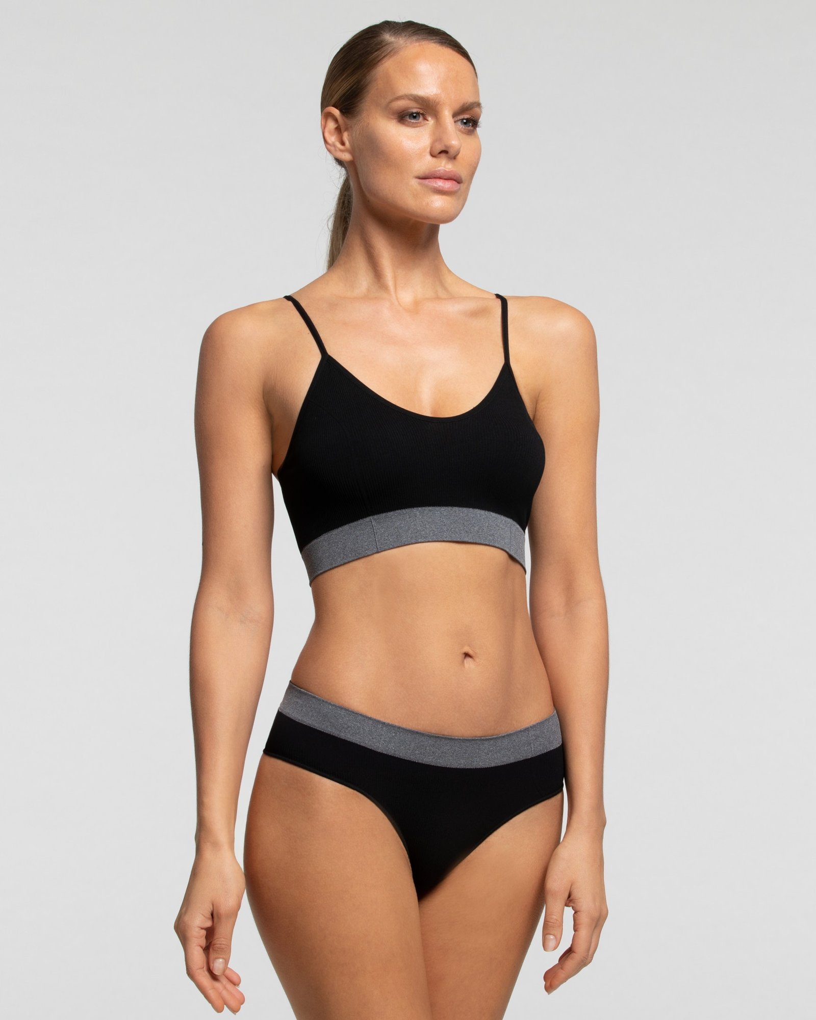 Bustiera Cu Bretele Subtiri Din Microfibra Eco-Friendly